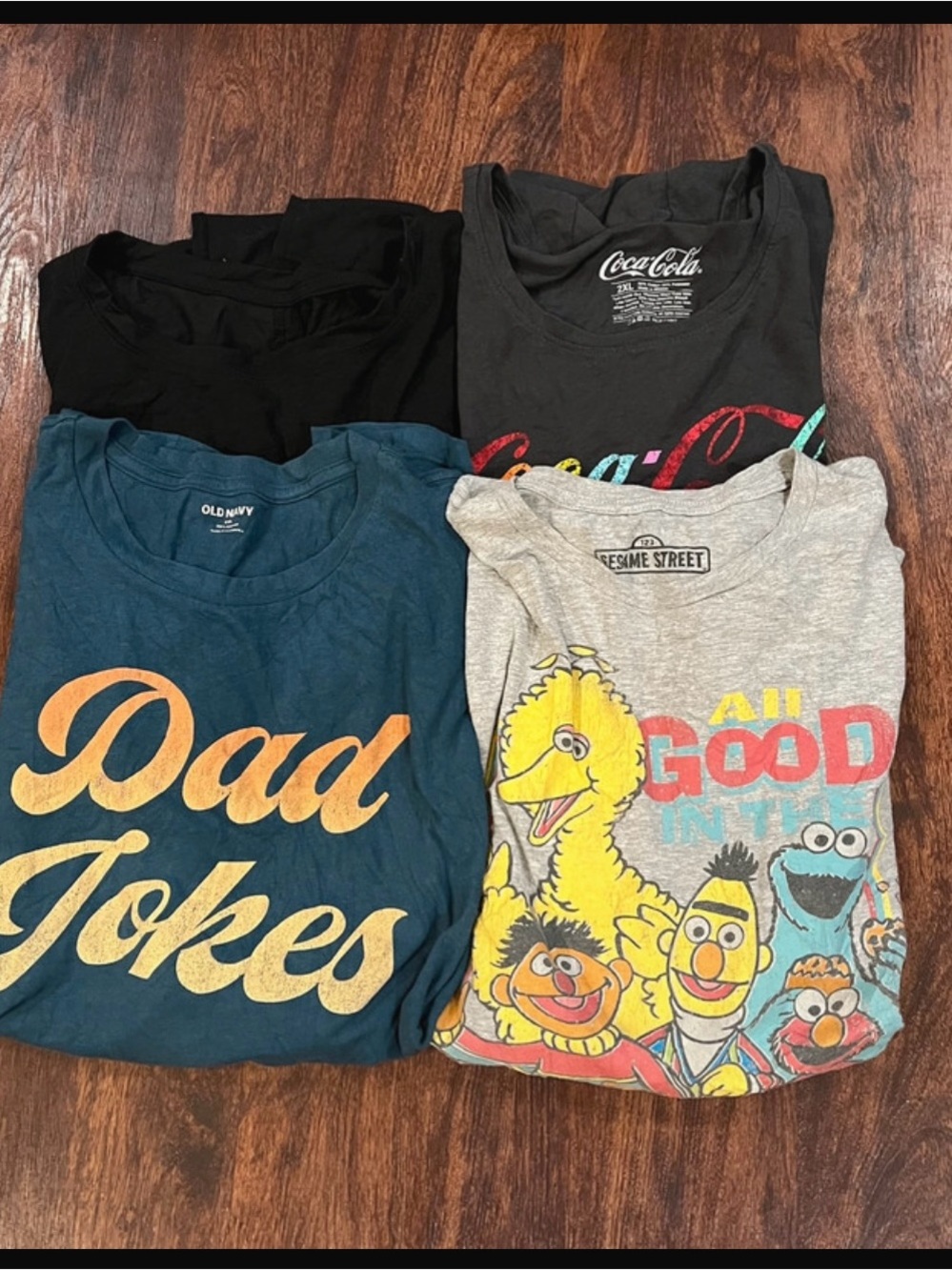 Old Navy Teal Kids' Short-Sleeve 'Dad Jokes' Graphic Tee
